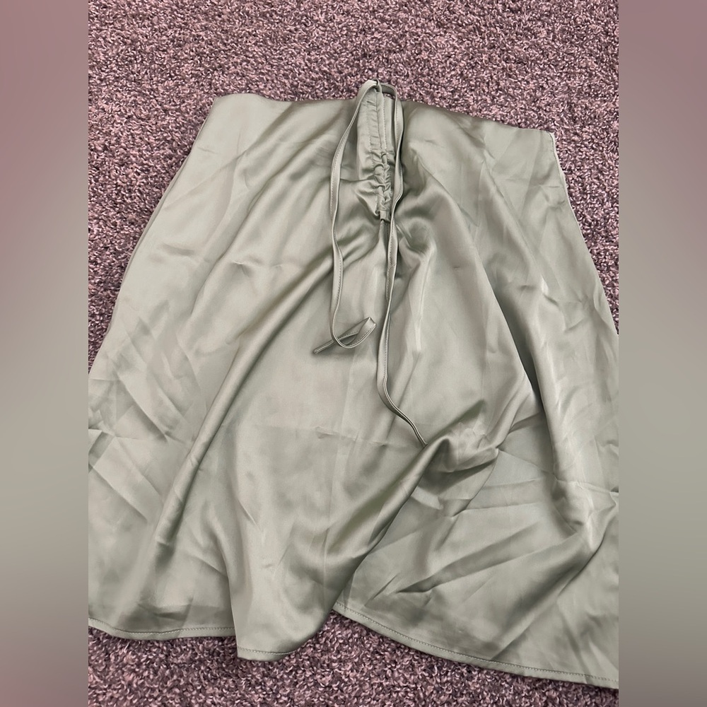 Elegant Green Women's Skirt